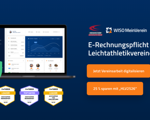 Die E-Rechnungspflicht betrifft jeden Leichtathletikverein
